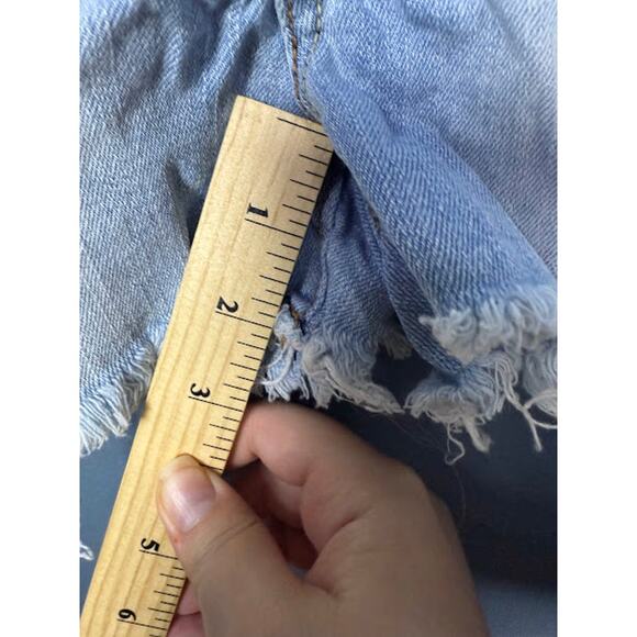 Tinseltown Jean Overalls Women's Size Small Light Wash Acid Wash Low Straps Y2K - Picture 11 of 11